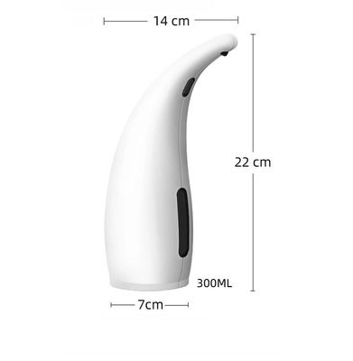 Kitchen Stainless Steel 300ml Touch Free Dish Soap Dispenser