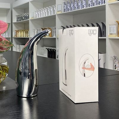 Kitchen Stainless Steel 300ml Touch Free Dish Soap Dispenser